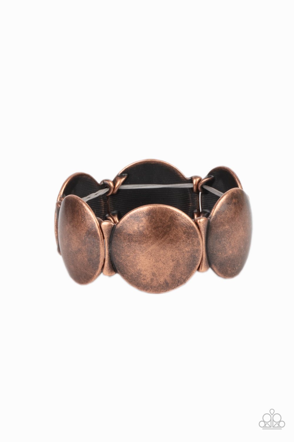 Going, Going, GONG! Copper Bracelet (Stretchy)