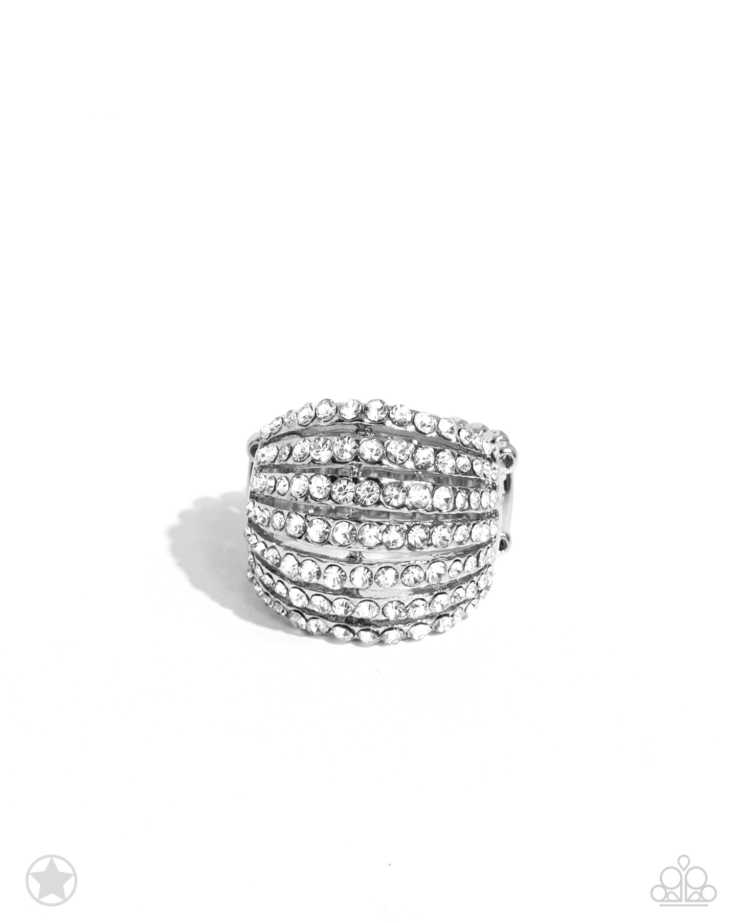 Blinding Brilliance White Ring