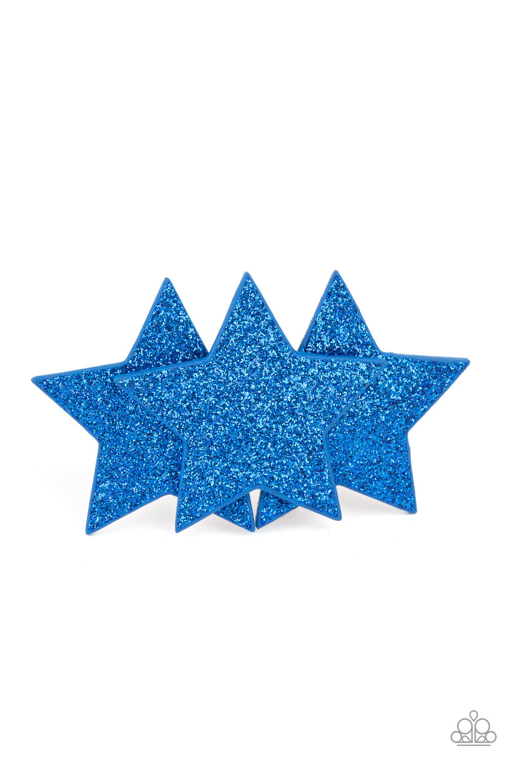 (Starlet Shimmer-Little Diva’s) Happy Birthday, America Blue Hair Clip