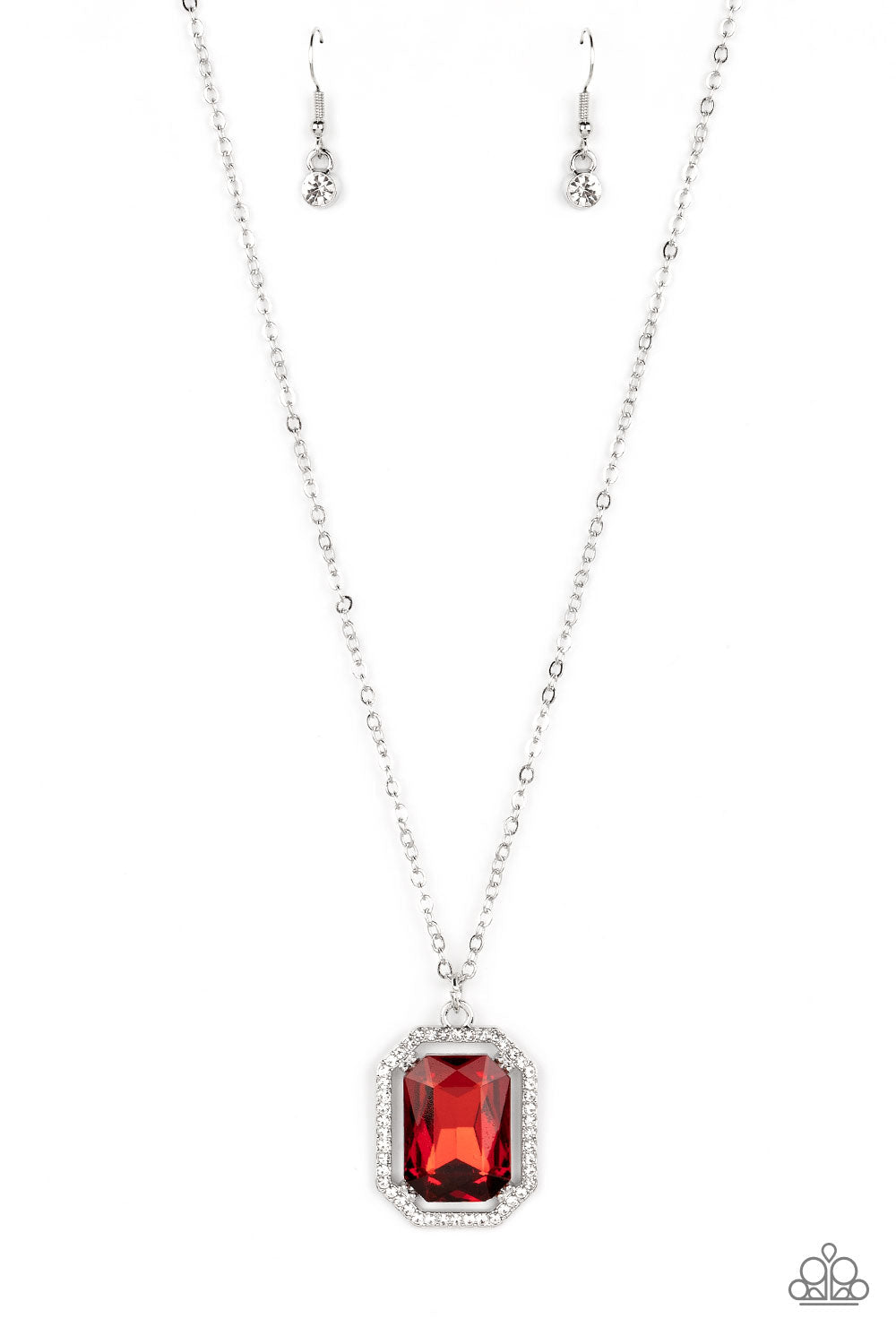 Galloping Gala Red Necklace
