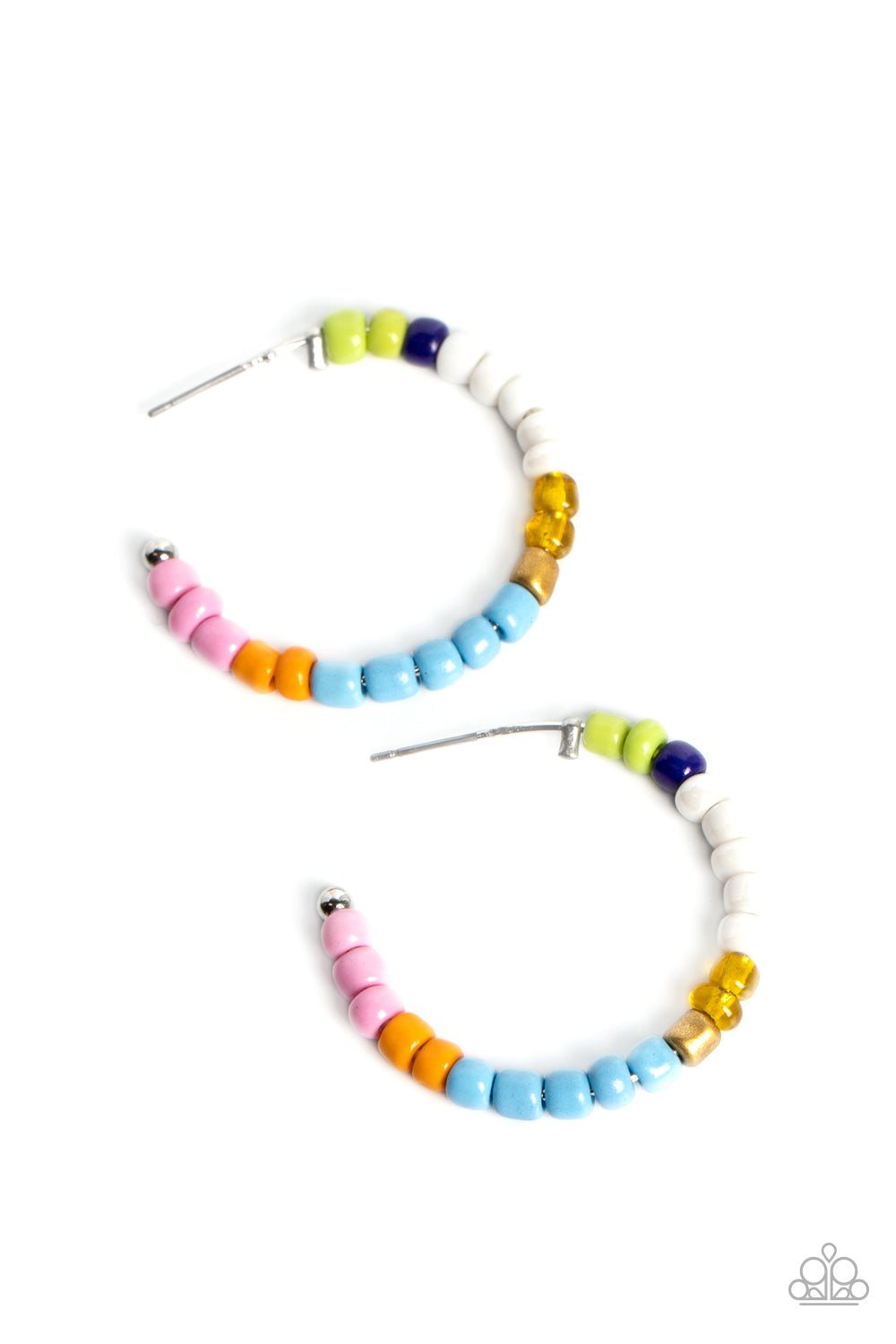 Multicolored Mambo Multi Earrings (Hoops)