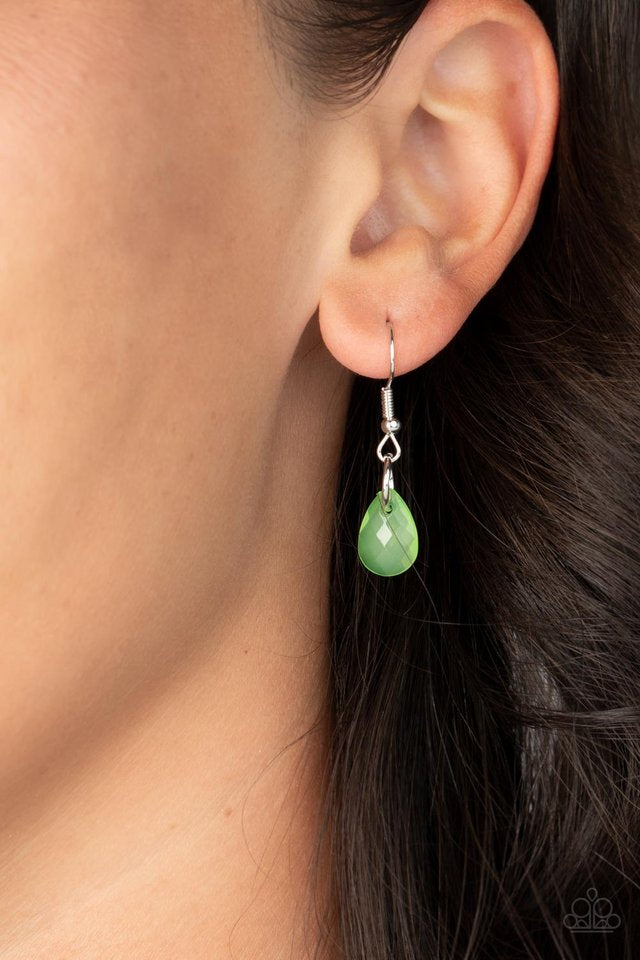 Crystal Cabaret Green Necklace