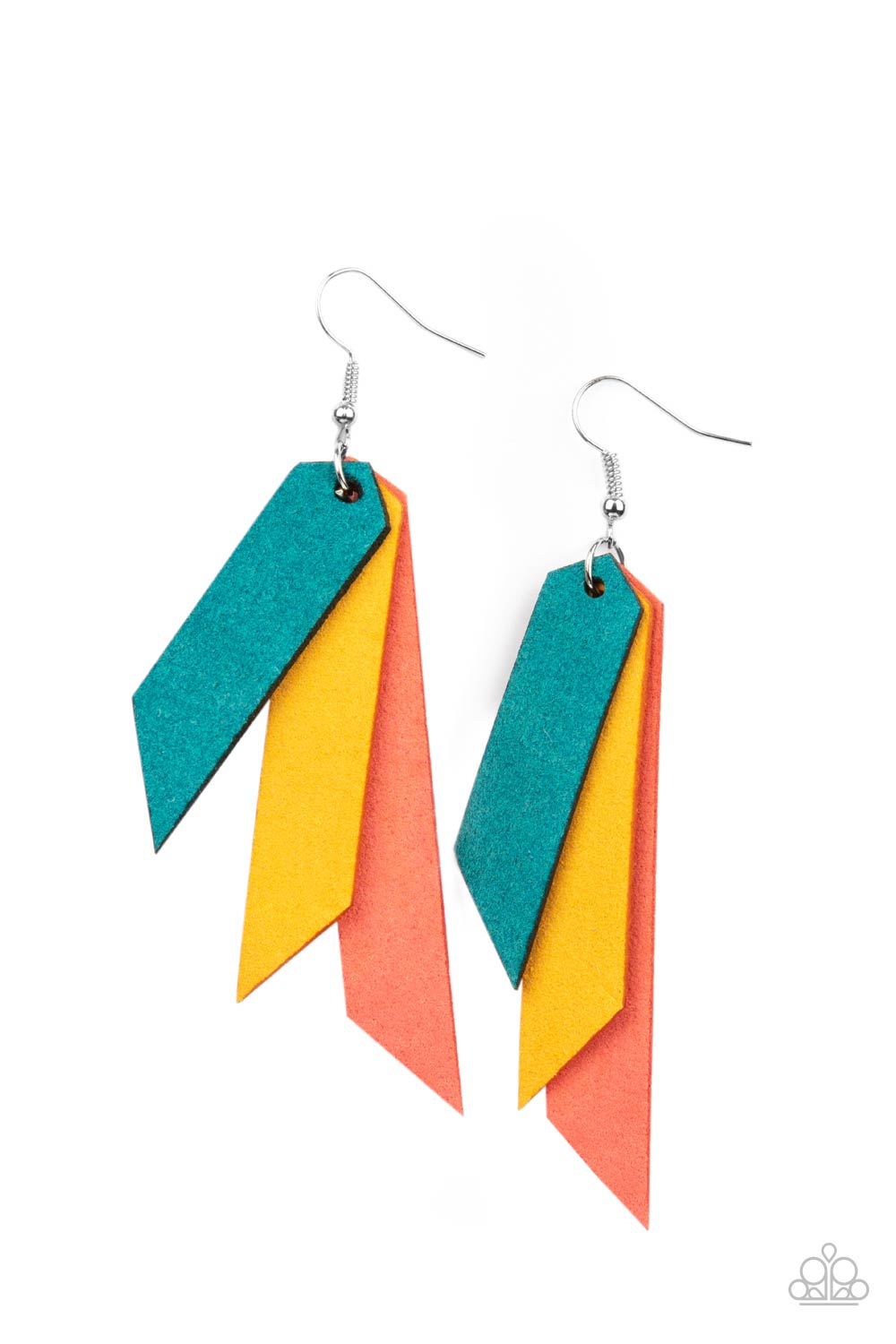 Suede Shade Multi Earrings