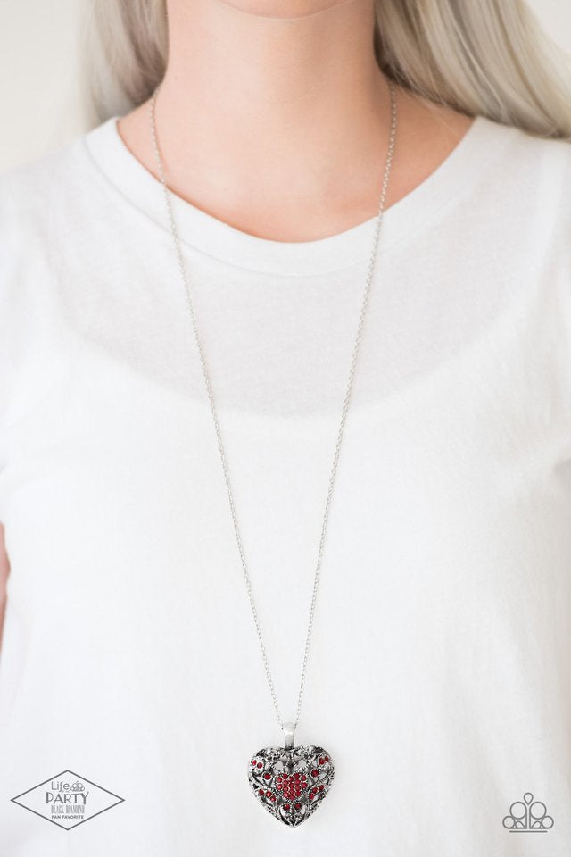 Heartless Heiress Red Necklace