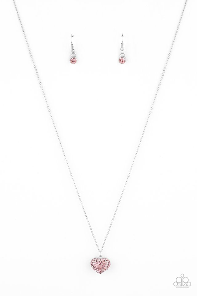 Heart-Warming Glow Pink Necklace