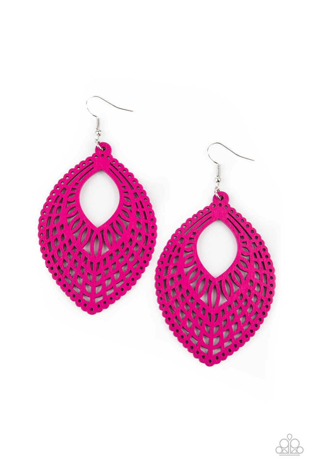 One Beach At A Time Pink Earrings