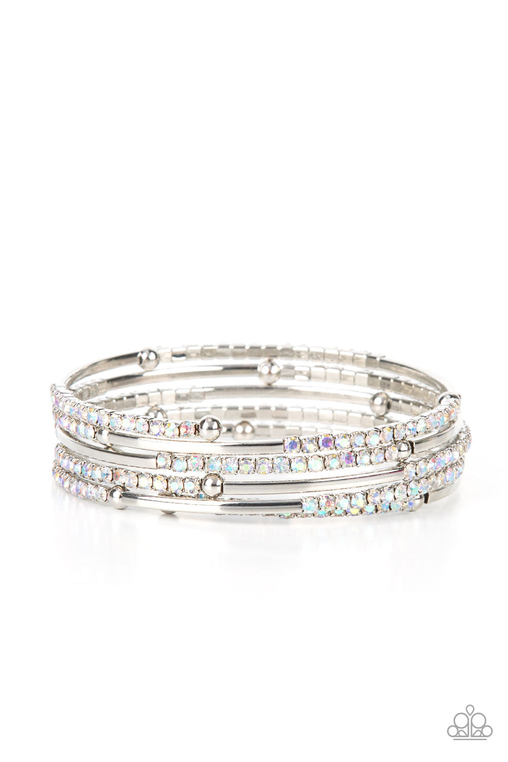 Camera Shy Shimmer Multi Bracelet (Coil)