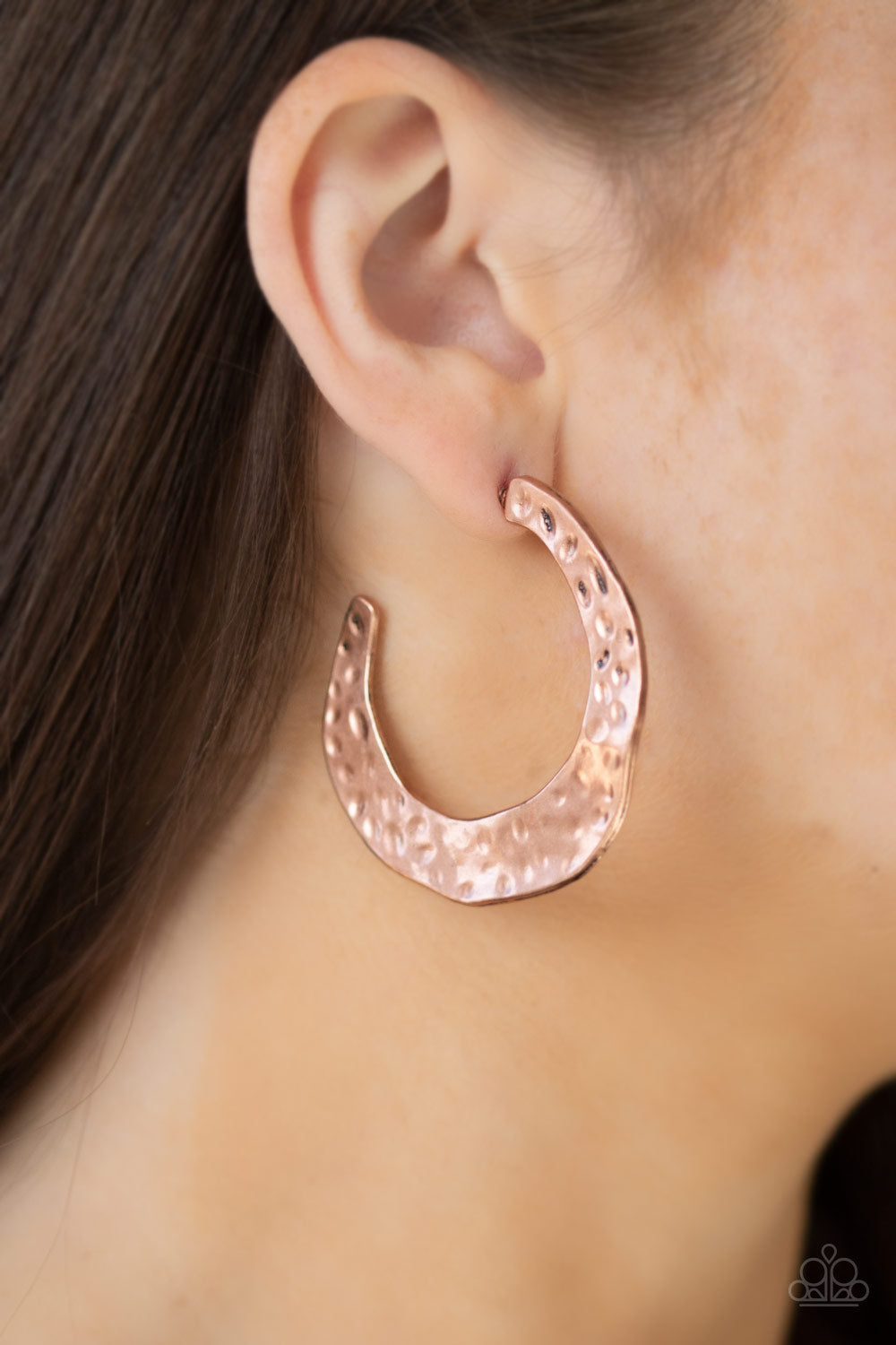 The HOOP Up Copper Earrings (Hoops)