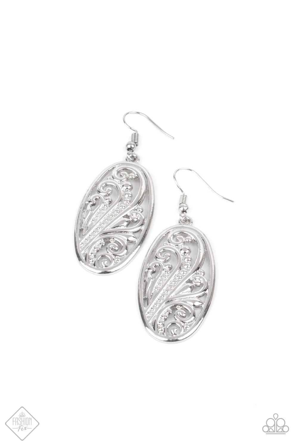 High Tide Terrace Silver Earrings