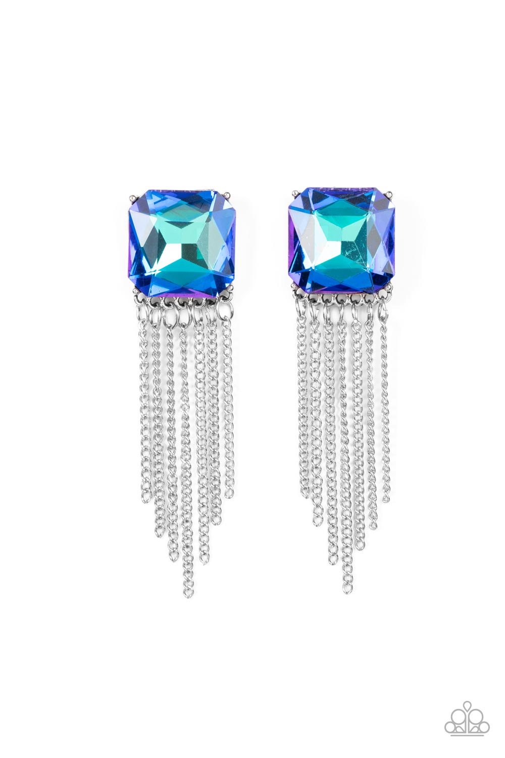 Supernova Novelty Blue Earrings (Post Back)