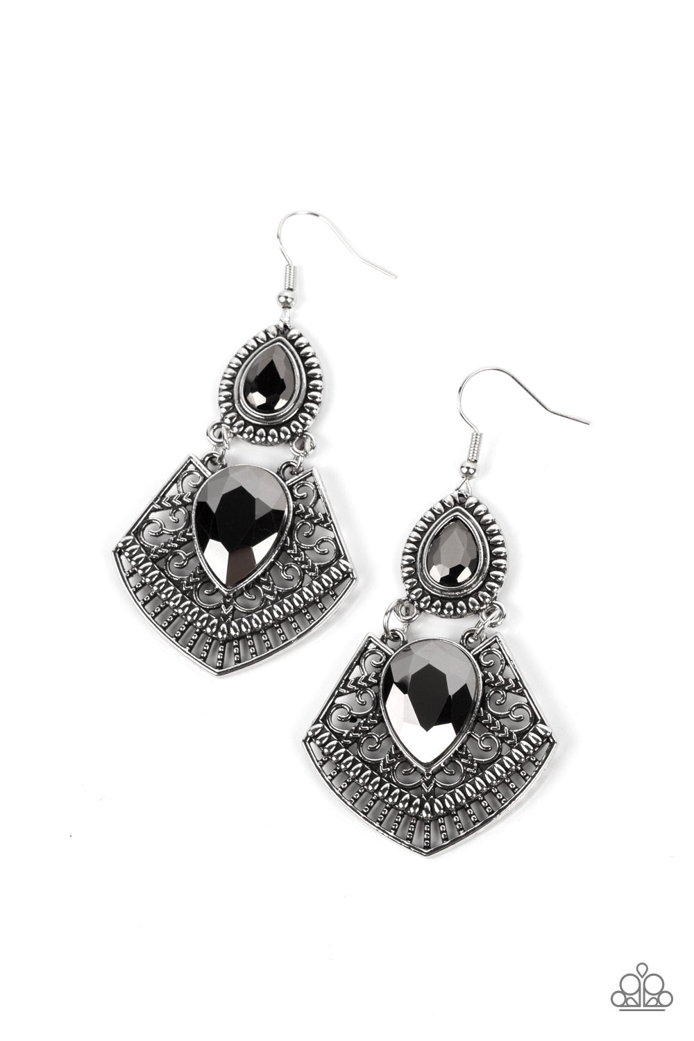 Royal Remix Silver Earrings