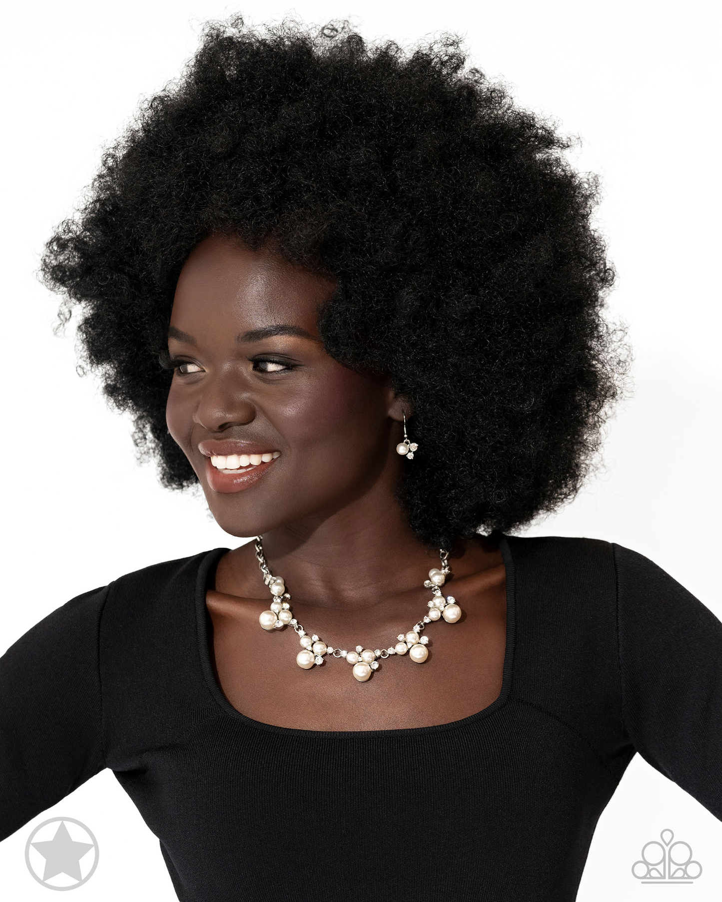 Toast To Perfection White Necklace