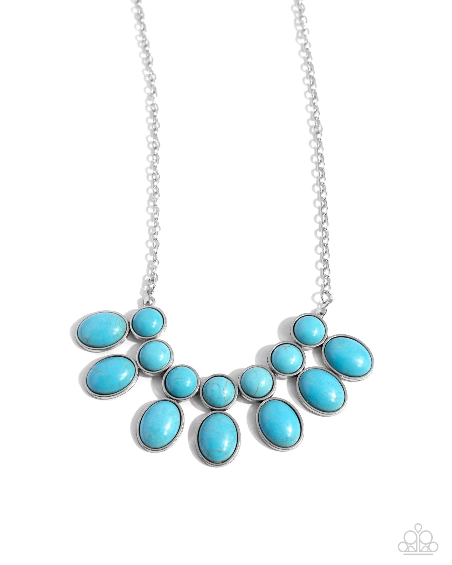 Environmental Impact Blue Necklace