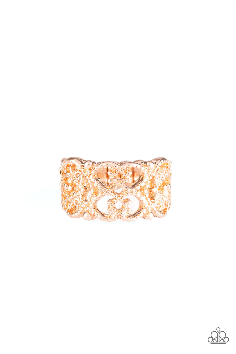Tell Me How You Really FRILL Rose Gold Ring