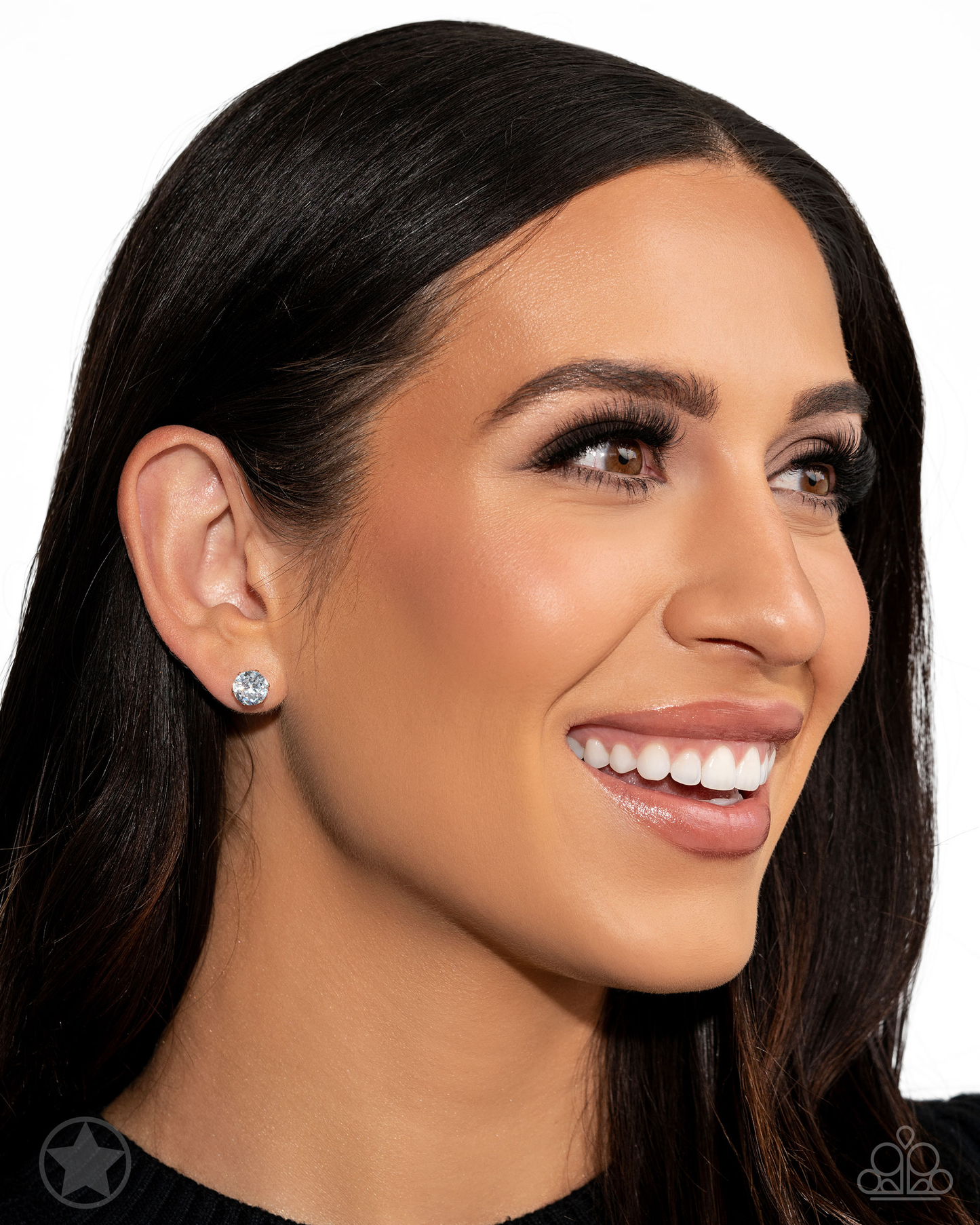 Just In TIMELESS Gold Earrings (Post Back)