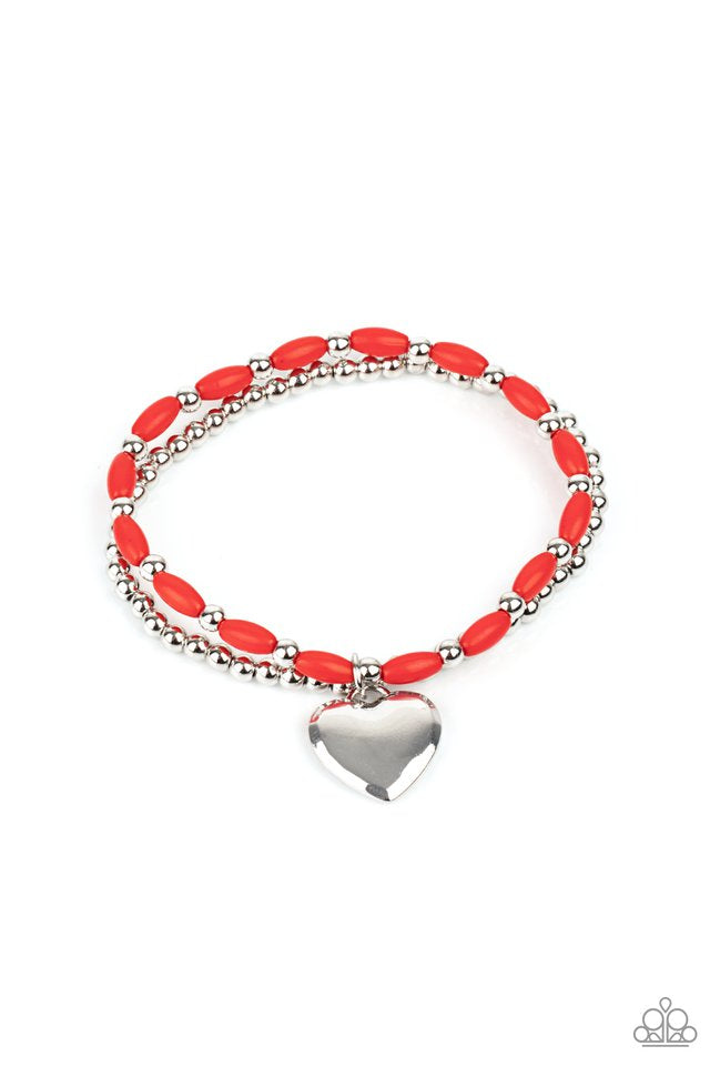 Candy Gram Red Bracelet (Stretchy)