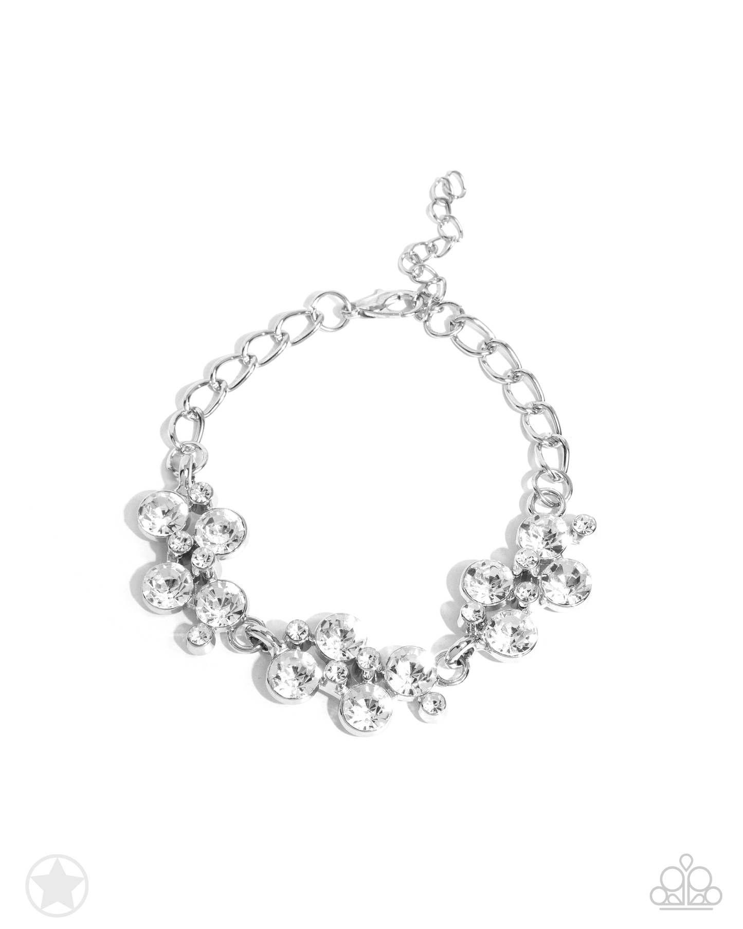 Old Hollywood Silver Bracelet