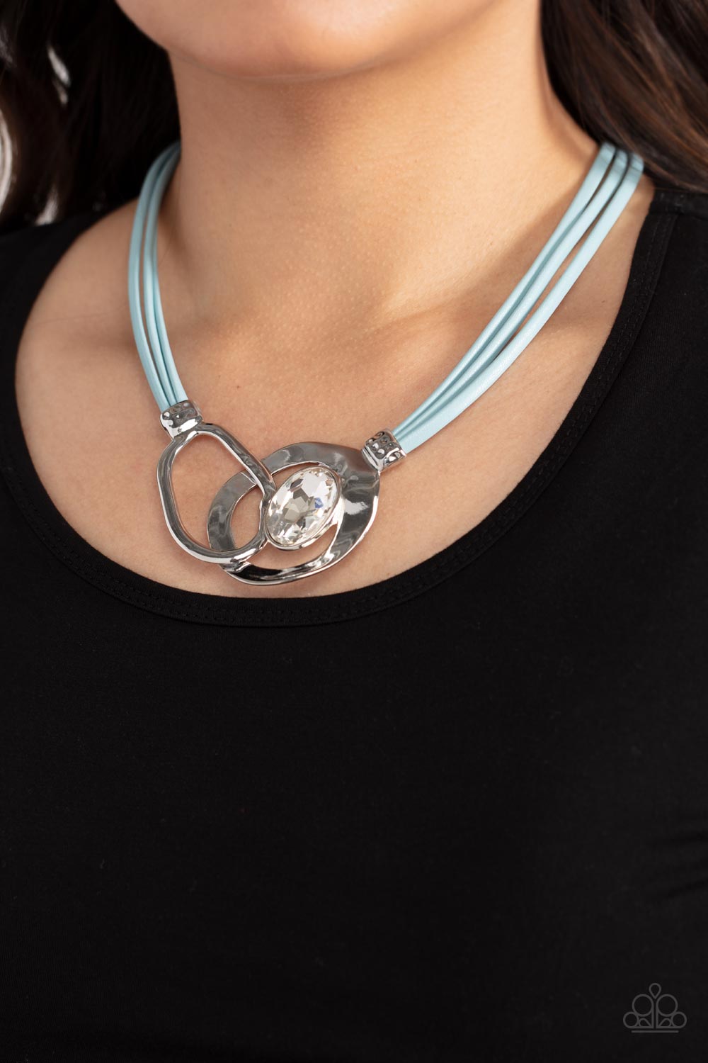 California Cowgirl Urban Blue Necklace