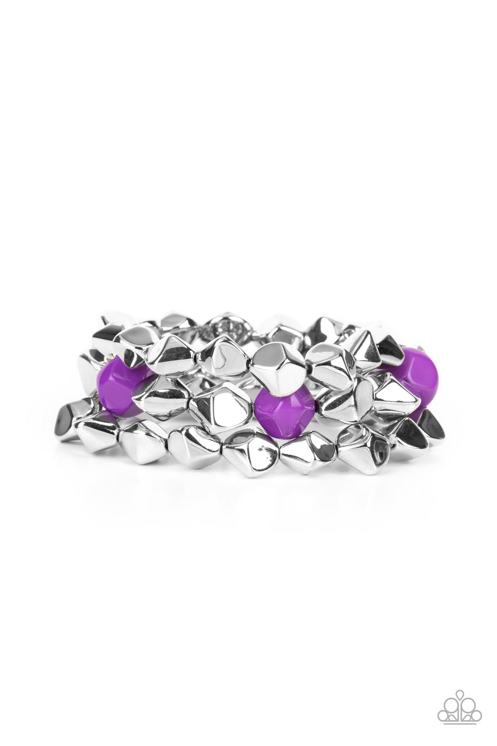 A Perfect TENACIOUS Purple Bracelet (Stretchy)