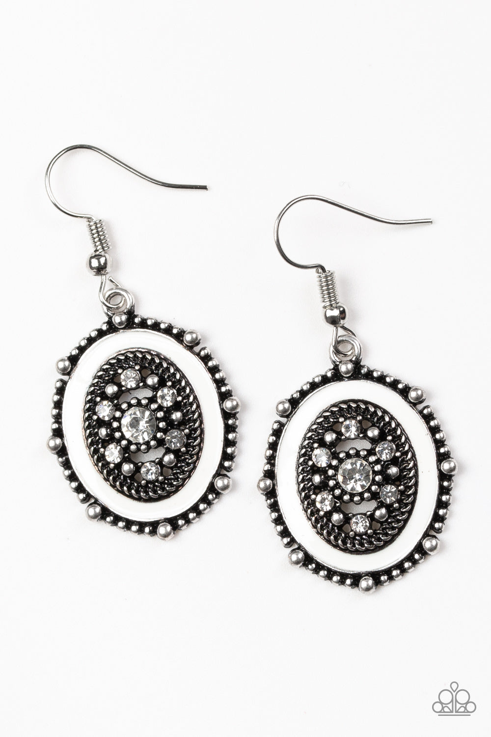 Picture of WEALTH White Earrings