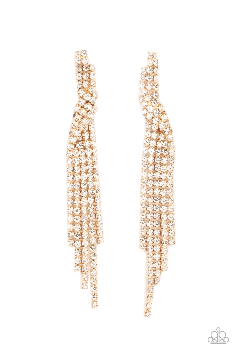 Cosmic Candescence Gold Earrings (Post Back)