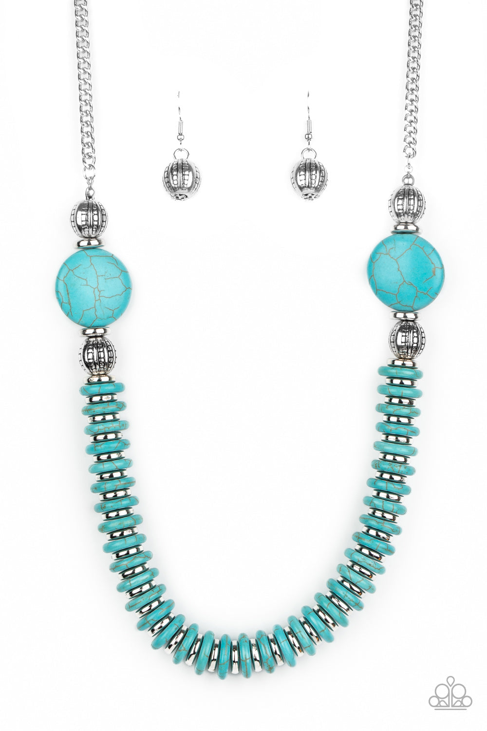 Desert Revival Blue Necklace