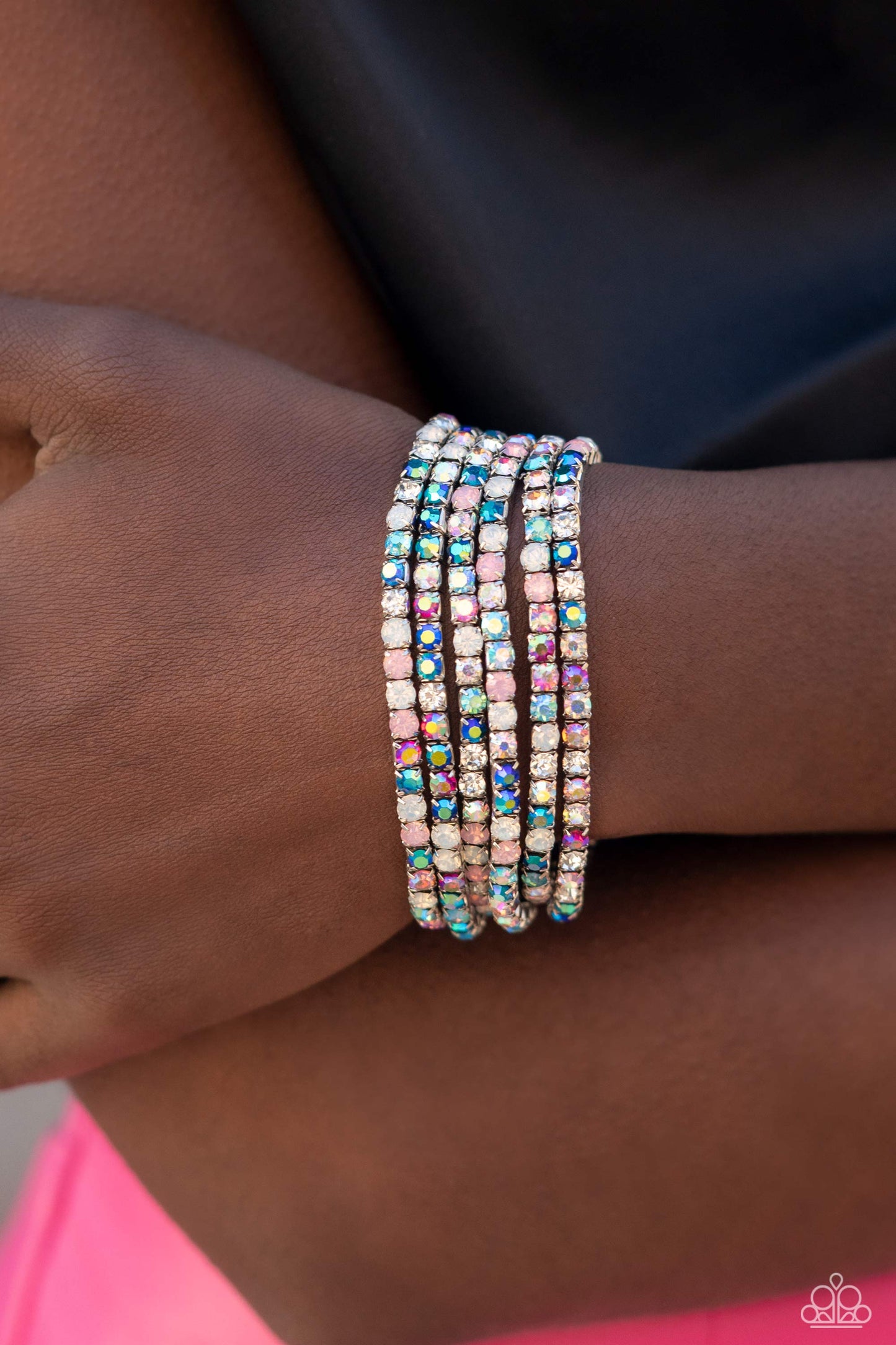 Rock Candy Range Multi Bracelet (Stretchy)
