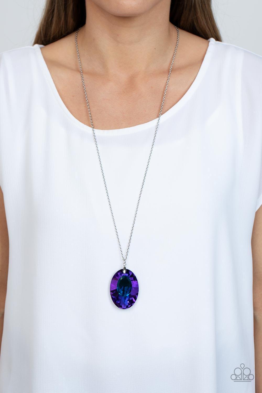 Celestial Essence Blue Necklace