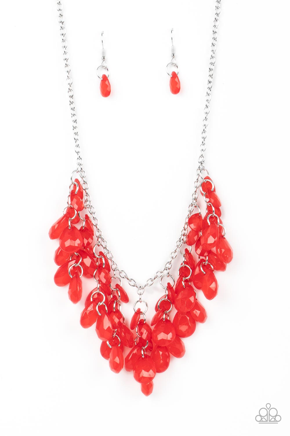 Crystal Cabaret Red Necklace