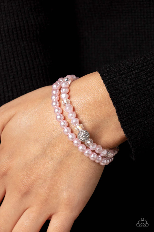 Countless Cutie Pink Bracelet (Stretchy)