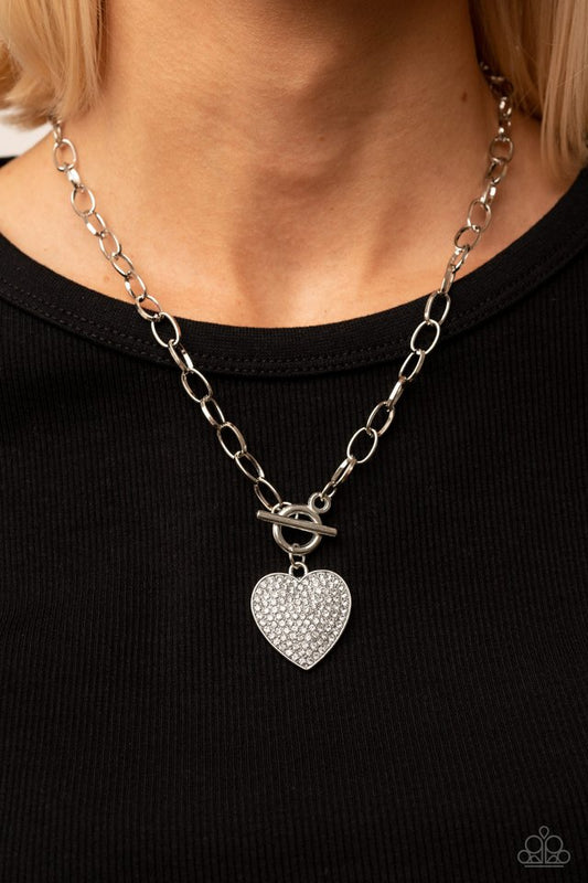If You LUST White Necklace (Toggle)