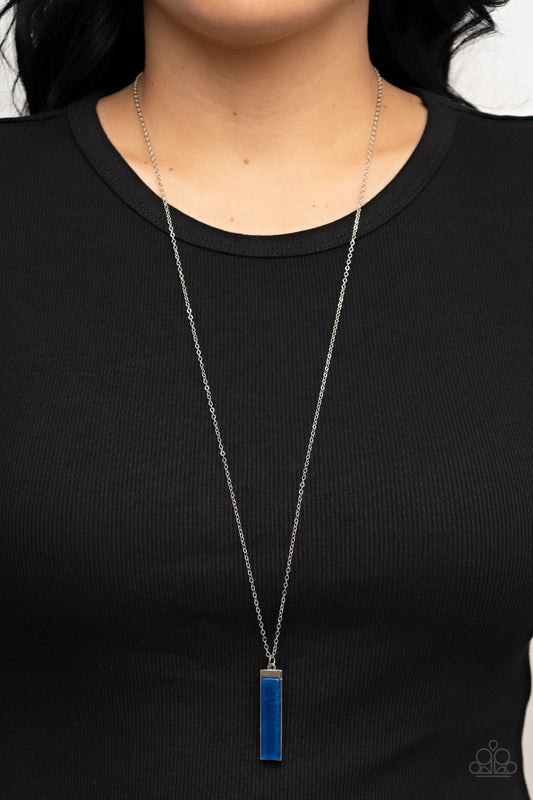 Set in GEMSTONE Blue Necklace