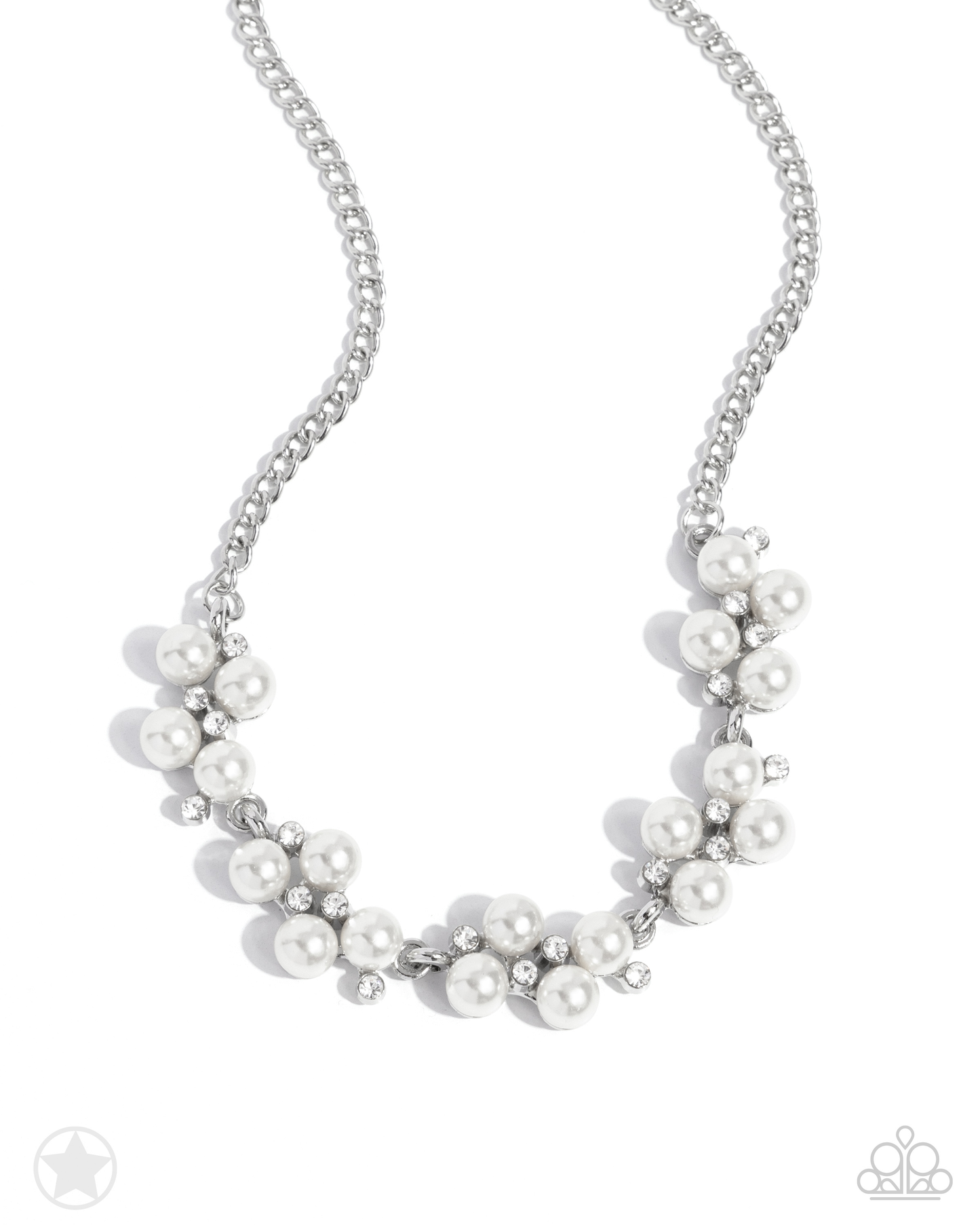 Love Story White Necklace