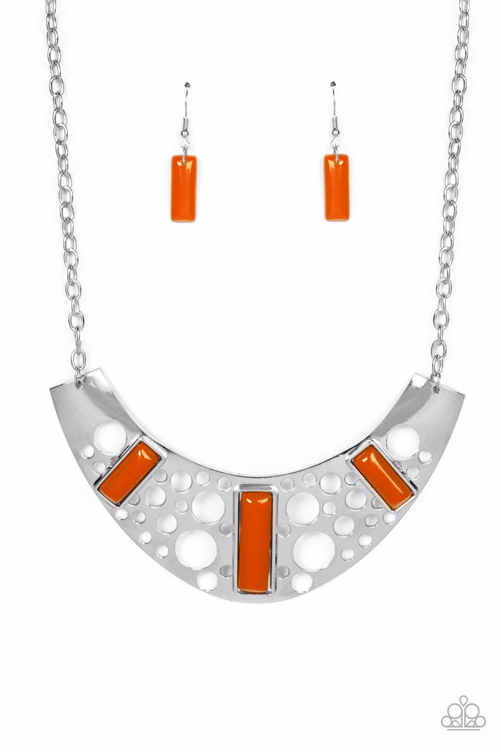 Real Zeal Orange Necklace