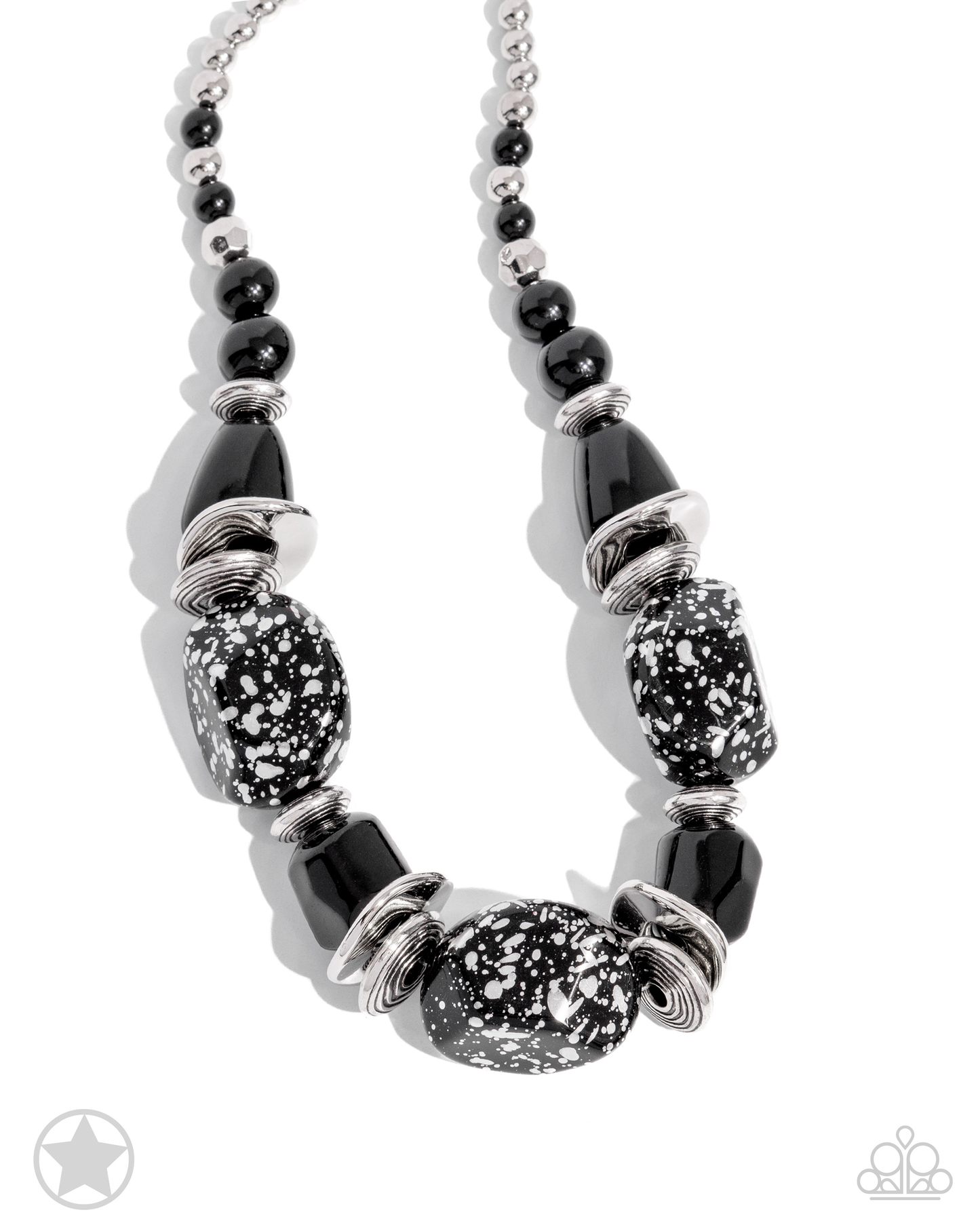 In Good Glazes Black Necklace