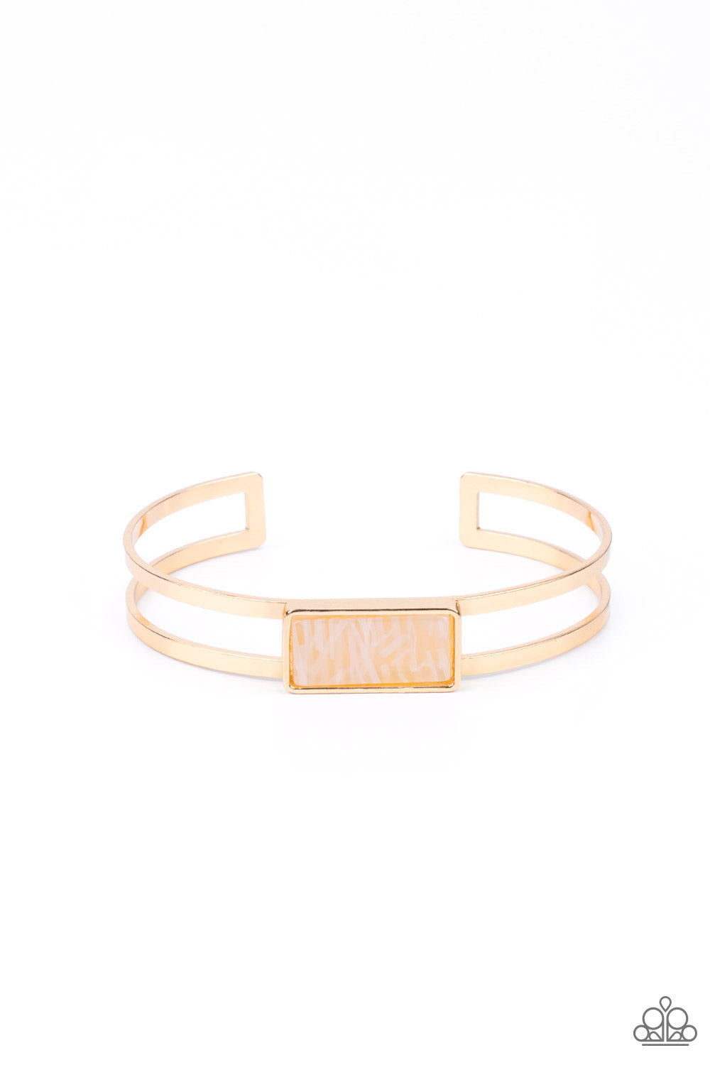 Remarkably Cute Gold Bracelet (Cuff)