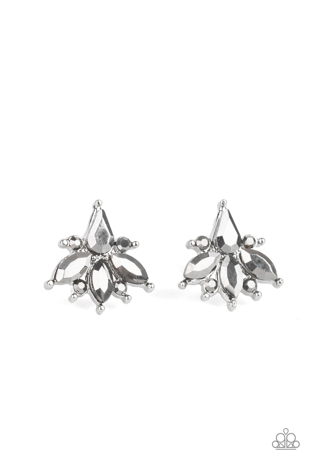 Stella Sheer Silver Earrings (Post Back)