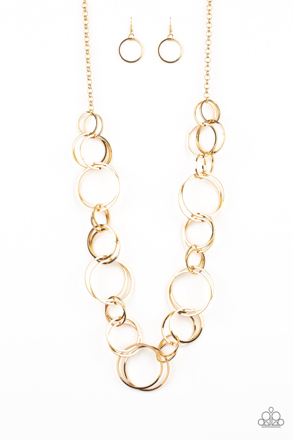 Natural Born RINGLEADER Gold Necklace