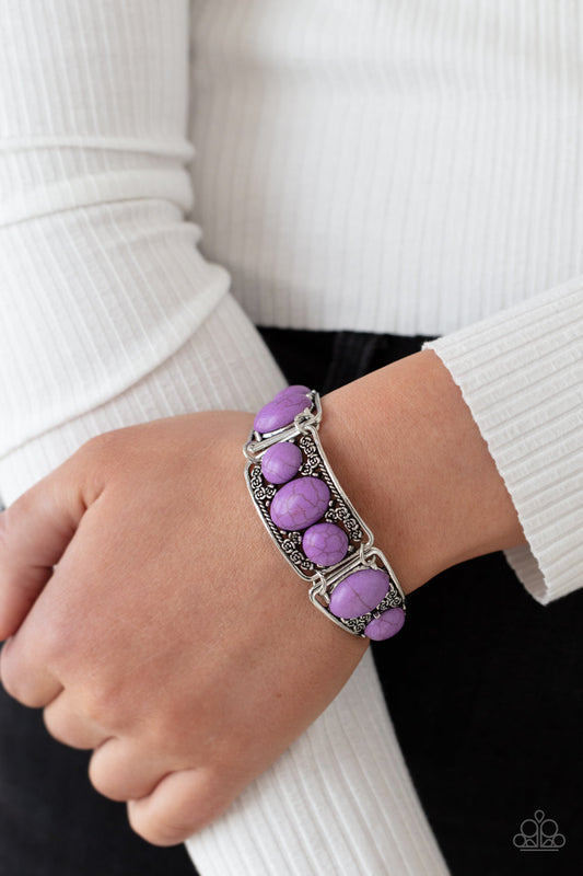Southern Splendor Purple Bracelet (Clasp)