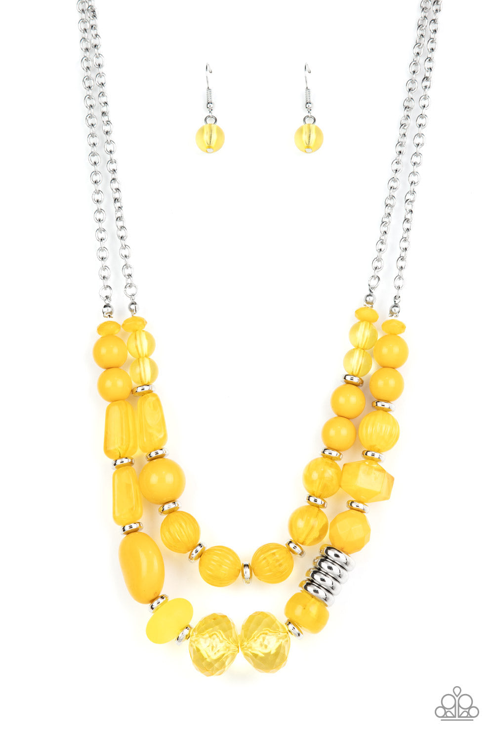 Pina Colada Paradise Yellow Necklace