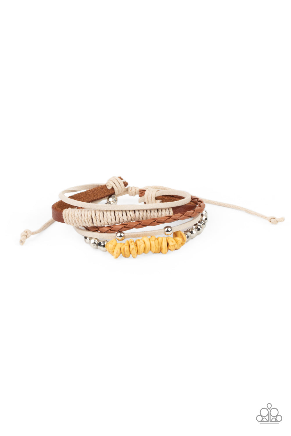 Keep At ROAM Temperature Yellow Urban Bracelet (Pull Cord)