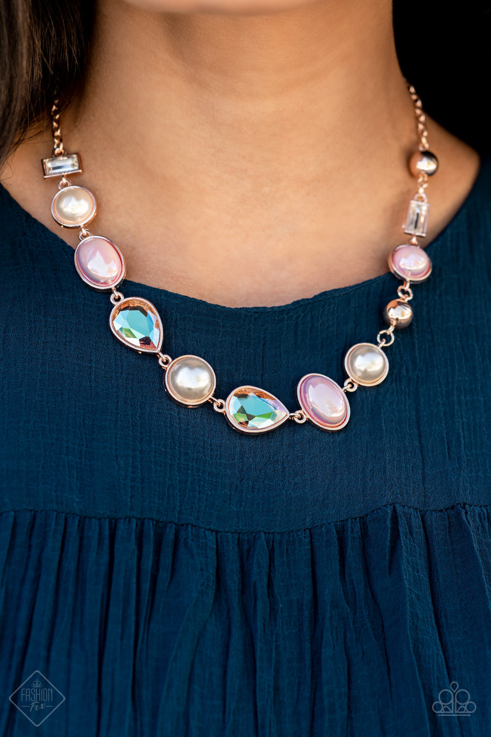 Nautical Nirvana Rose Gold Necklace