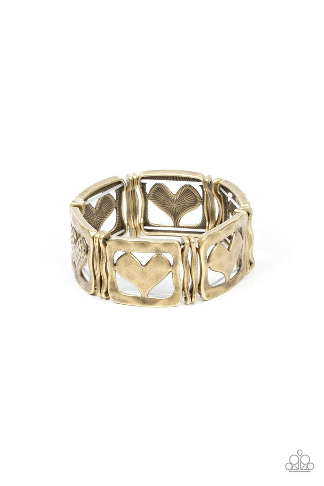 Legendary Lovers Brass Bracelet (Stretchy)