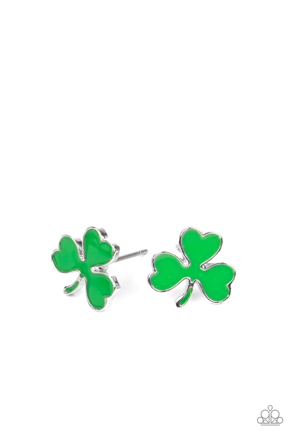 (Starlet Shimmer-Little Diva’s) St Patrick’s Day 5-Piece Post Back Earrings