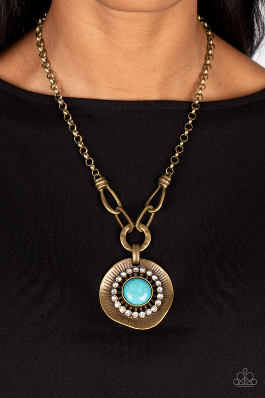 Badlands Treasure Hunt Brass Necklace