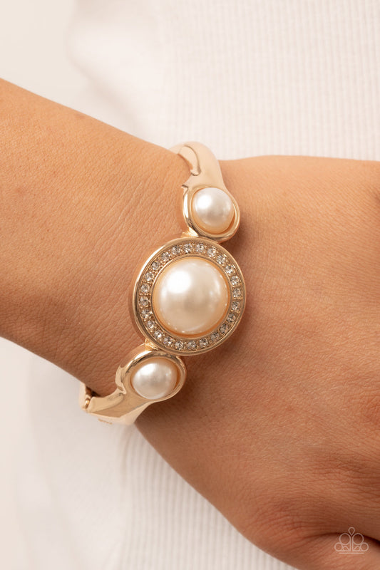 Debutante Daydream Gold Bracelet (Hinge)