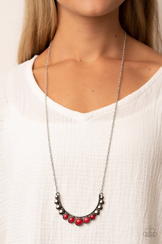 Horseshoe Bend Red Necklace