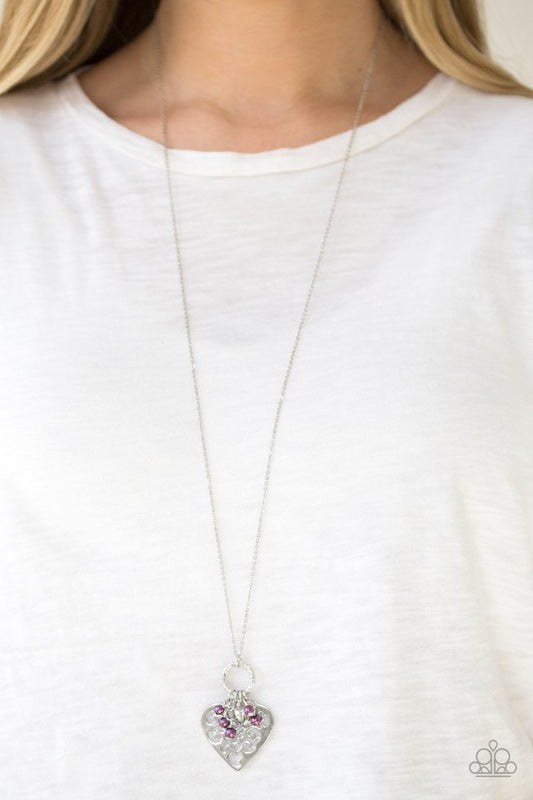 Romeo Romance Purple Necklace