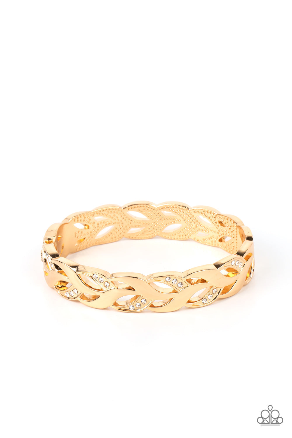 Crossing Over Rose Gold Bracelet (Hinge)