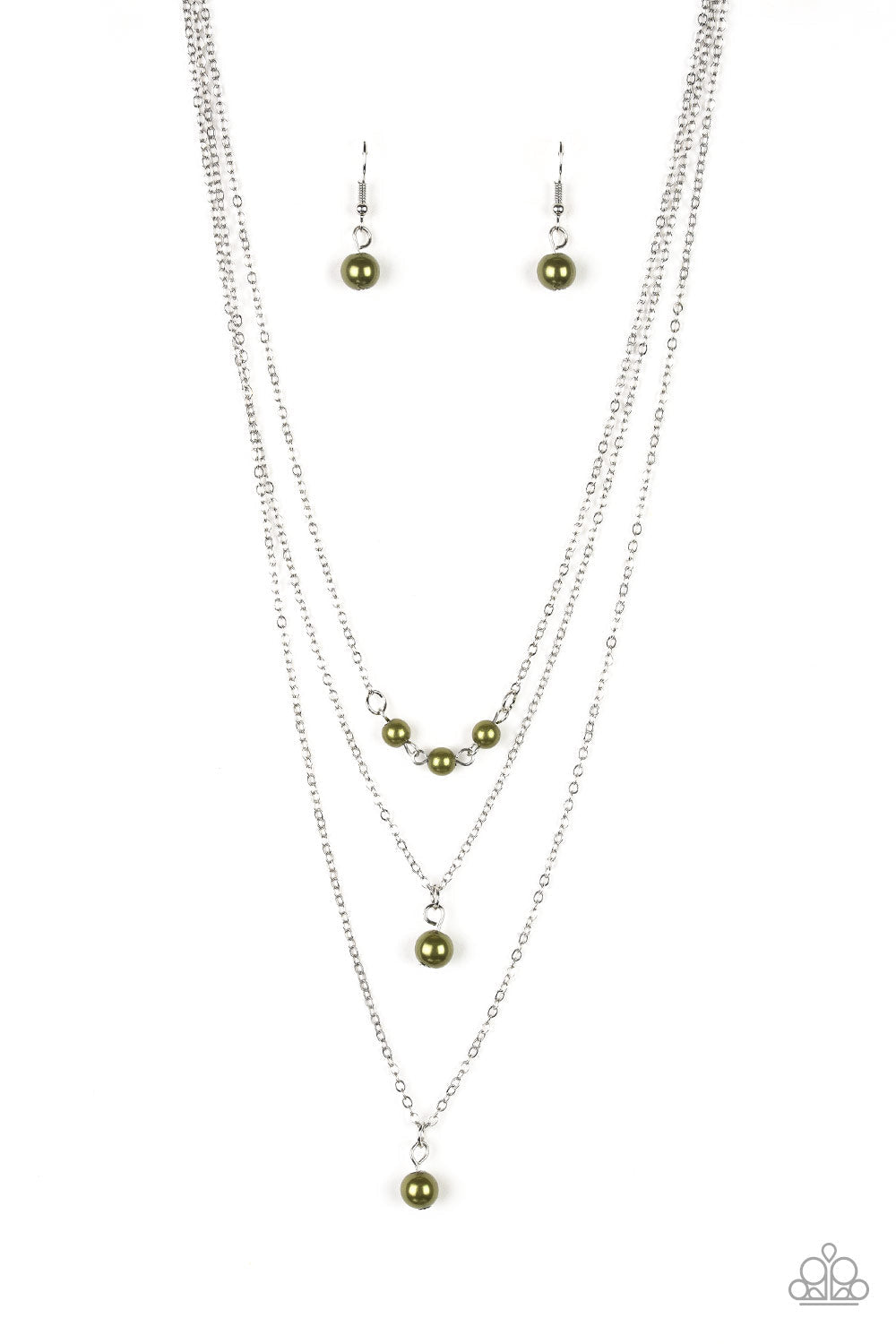 High Heels and Hustle Green Necklace